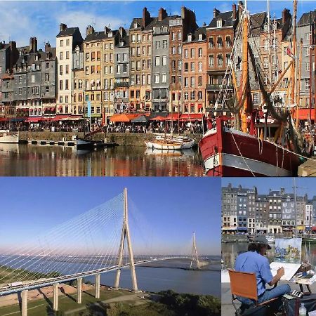 Le Havre De Paix 8 , Les Hauts De Honfleur, Piscine, Wifi Et Parking Gratuits Экемовиль Экстерьер фото